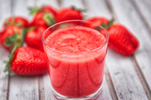 bulk organic strawberry puree